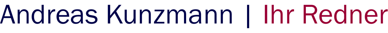 Kunzmann Reden